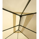 Gazebo da Giardino in Ferro 3x2m Vorghini Chains Sabbia