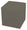 Hocker Hocker 42x42x44 cm in Avalli Cubo Tortora Kunstleder