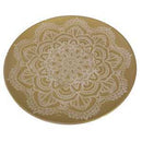 Centrotavola legno oro tondo cm Ø49xh3,2