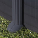 Piscina Ovale Fuori Terra 730x375xh132 cm in Acciaio e PVC Gre Capri