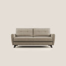 Divano Letto 3 Posti 188x97x96 cm in Tessuto Beige