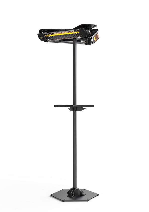 Stufa Elettrica Riscaldatore Infrarossi IP65 Girosole 3x1200W con Tavolino sconto