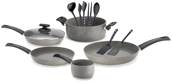 prezzo Olympia Rockers 12-teiliges Kochgeschirr-Set aus Antihaft-Aluminium