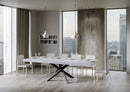 Tavolo Allungabile 160/264x90x77 cm Volantis Premium Bianco Frassino