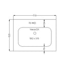 Mobile da Bagno sospeso Samoa 04 Laccato Bianco TFT