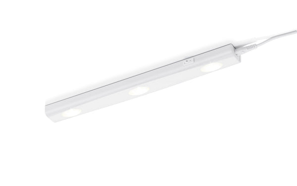 Barra 3 Punti da Interno a LED in Plastica Bianco sconto