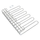 Portabicchieri Sottopensile 32 cm Porta Calici Coppe in Acciaio Emuca Cromato