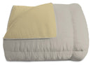 Trapunta Invernale Doubleface 300gr Panna\/Grigio Chiaro
