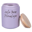 Barattolo Sale dell’Himalaya 900 ml in Gres VdE Tivoli 1996 Shades of Provence Lilla