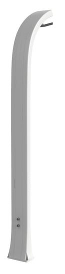 Doccia da Giardino Miscelatore e Doccetta Arkema Spring Plus Fascia Inox Bianco