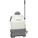 Pompa Irroratrice Elettrica a Zaino da Giardino a Batteria 16lt Rama Suprema Bianco e Grigio