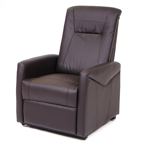 Relax Liegesessel mit Lifter 1 Motor in braunem Kunstleder  acquista