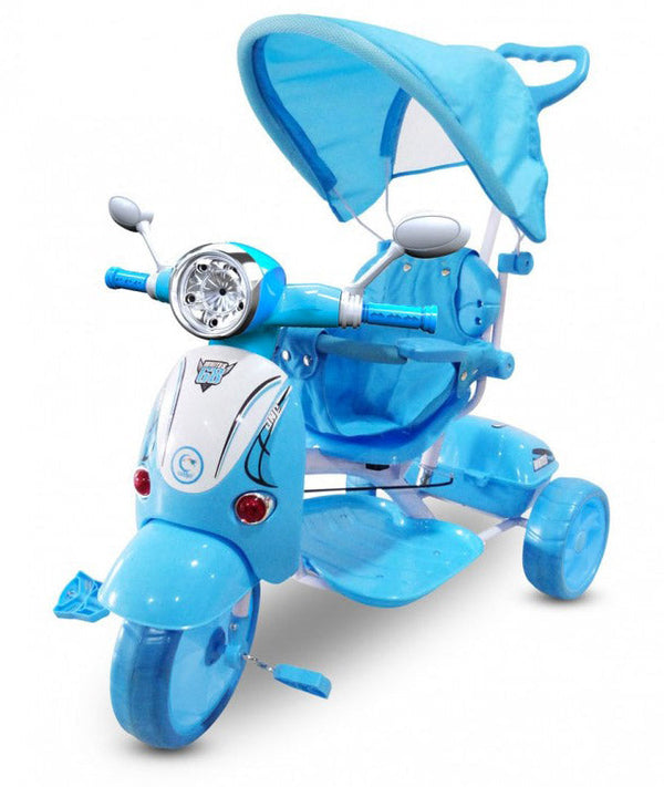 Kinderwagen Dreirad Hellblau prezzo