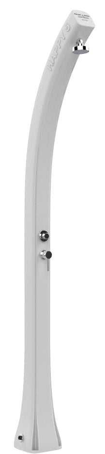 acquista Doccia Solare da Giardino 28L Miscelatore Temporizzato Arkema Happy Beach Bianco