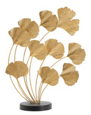Scultura Leaf Wind 35,5x14x43 cm in Ferro 