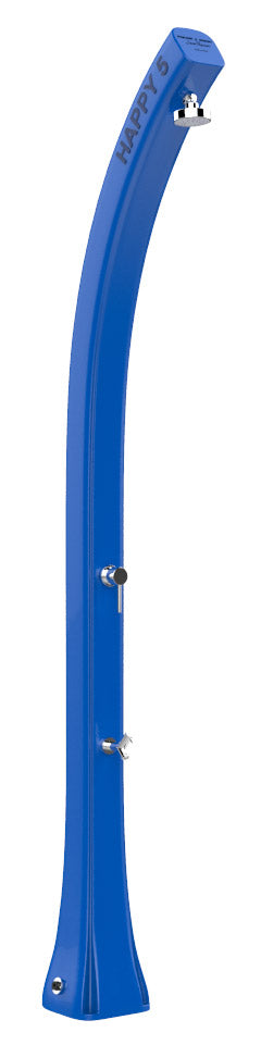 Doccia Solare da Giardino 28L Miscelatore e Lavapiedi Arkema Happy Five Blu acquista