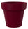 Vaso Ø135x125 cm in Resina Arkema POT L Ruby