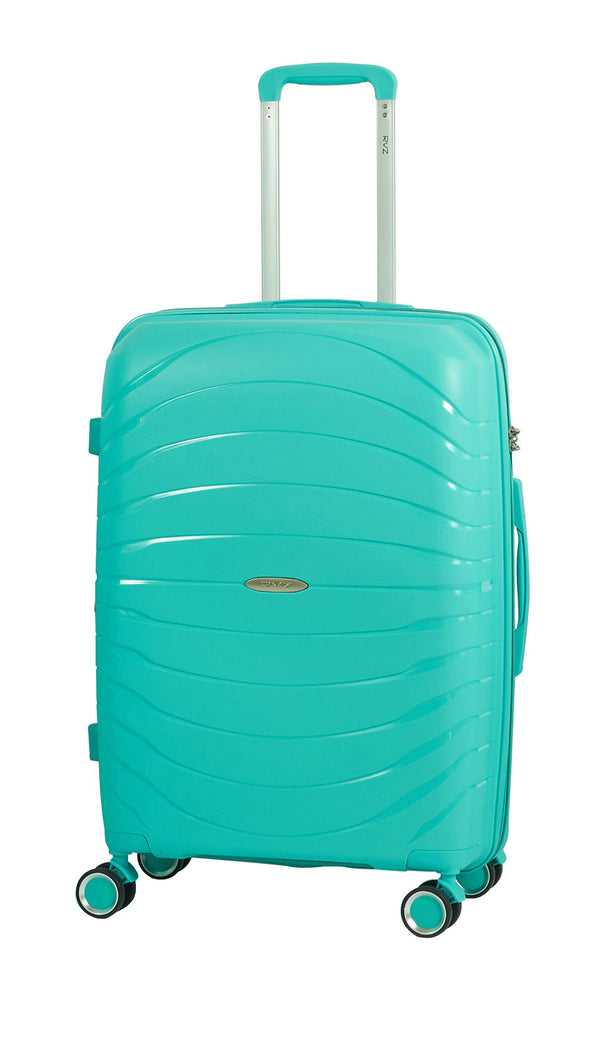 prezzo Trolley Valigia Media Rigido Espandibile in Polipropilene TSA Ravizzoni Alaska Verde Tiffany