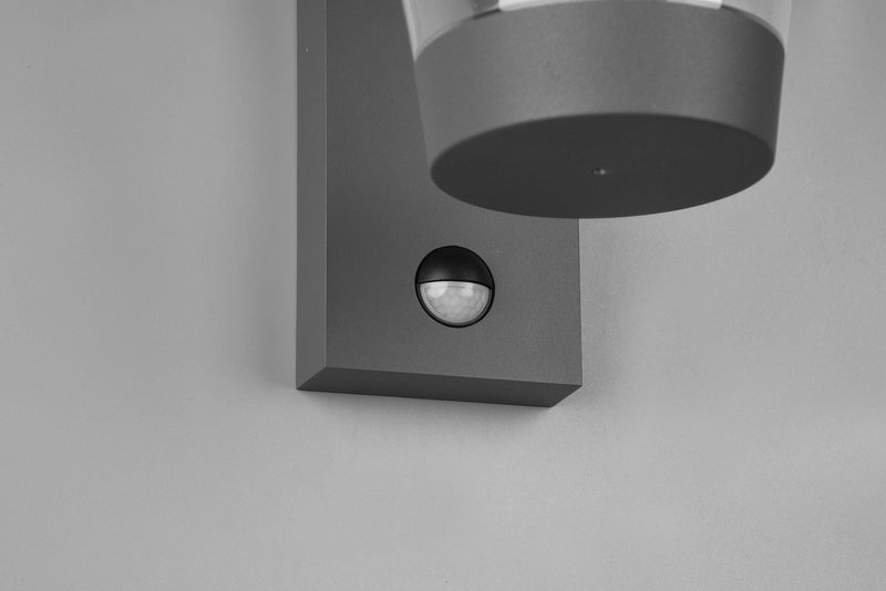 Applique da Esterno Attacco E27 in Alluminio Pressofuso Antracite