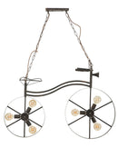 Lampadario Bicicletta 110x49x69 cm in Ferro