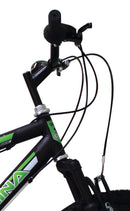 Bicicletta Mountain Bike MTB Ragazzo 26" 21V Kidfun Bad Nera