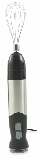 Frullatore ad Immersione Tritatutto in Acciaio 700W 3 in 1 Kooper Frullatris Inox