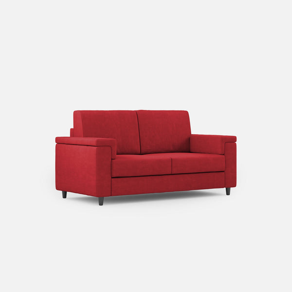 online Divano 2 Posti 168x85x85 cm Marrak in Tessuto Rosso
