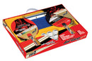 Set Ping Pong in Valigetta con 2 Racchette 6 Palline e Rete Regolamentare