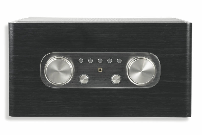 Altoparlante Speaker 80W Wireless con Radio Effetto Legno Kooper Rock Nero