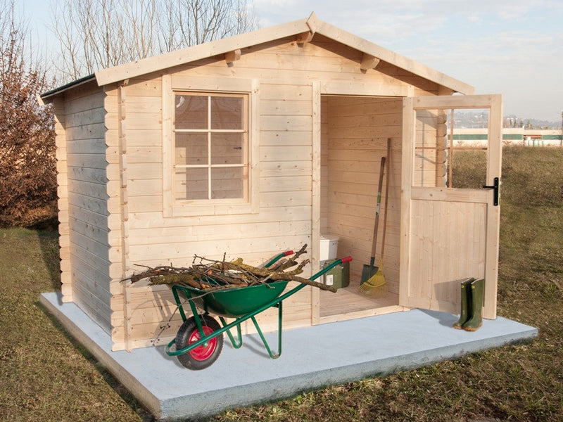 Casetta Box da Giardino Porta Utensili 300x200 cm in Legno Toronto