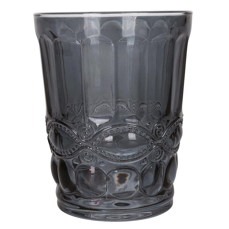 Set 6 Bicchieri Acqua Nobilis in Vetro VdE Tivoli 1996 Grigio Fumè