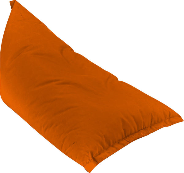 sconto Bean Bag Pouf Liegestuhl aus Acryl Pomodone Milk Orange