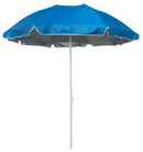 Ombrellone da Mare Ø170 cm Palo Ø22 mm in Acciaio e Nylon Blu