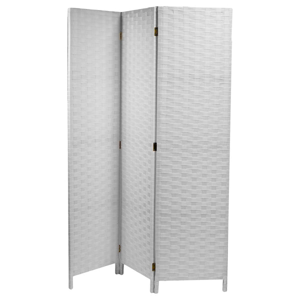online Separè Trennwand aus Polyester 3 Türen Adami Weiß