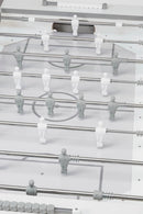 Calciobalilla in Mdf con Aste Uscenti Garlando G-500 Pure White