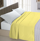 Lenzuolo Sopra in Tinta Unita Giallo Singolo