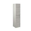 Colonna pensile bagno Trasimeno rovere grigio 31,4x31,5x136 cm