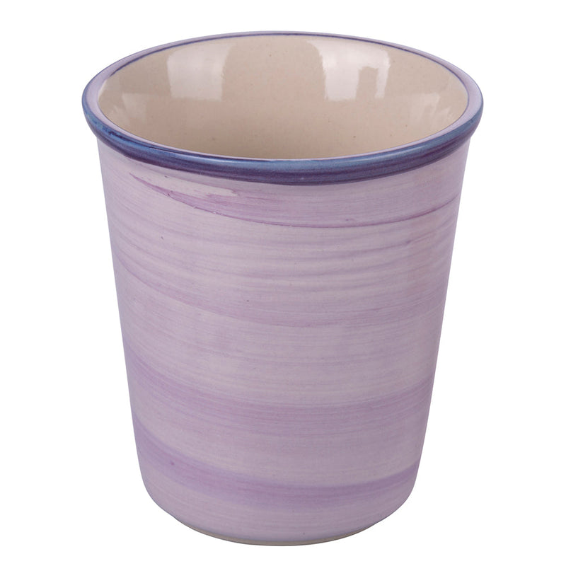 Set 6 Bicchieri Acqua Baita Provence in Ceramica VdE Tivoli 1996 Rosa