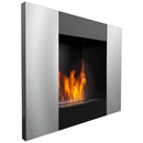 Camino a Bioetanolo da Parete 68,5x53,4 cm Flig New York Verty Senza Vetro