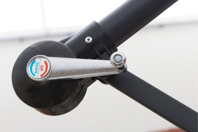 Ombrellone da Giardino Decentrato in Alluminio Ø3 mt Soriani Kios Lampara Rosso