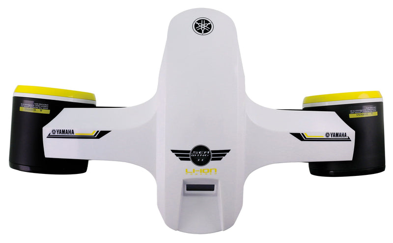 Seascooter Acqua Scooter Elettrico Yamaha Seawing II 8Km/h Bianco e Giallo