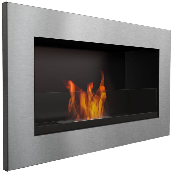 sconto Bioethanol Wandkamin 64,8x37,4 cm Flig Washington Saty
