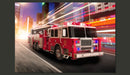 Fotomurale - Fire Truck Carta Da Parato Erroi