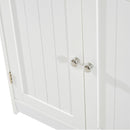 Mobile Sottolavello da Bagno 60x30x60 cm 2 Ante  Bianco