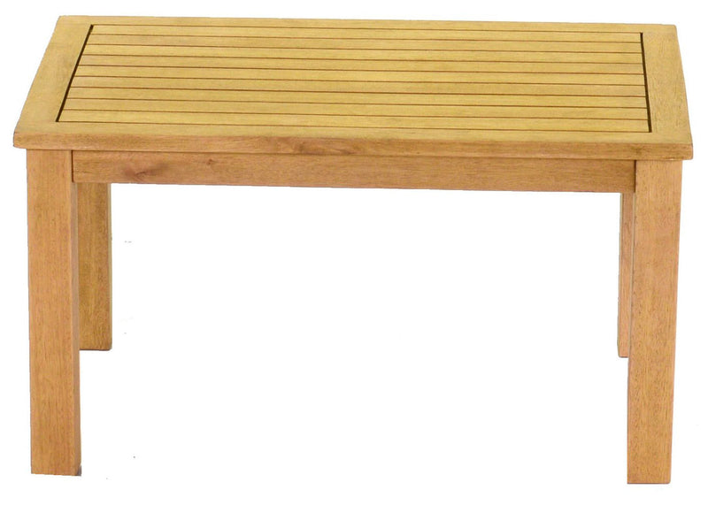 Set Salotto da Giardino in Legno Divano 2 Poltrone e Tavolino Nanchino