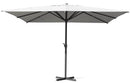 Ombrellone da Giardino 4x4 m Palo Ø67 mm Siviglia Grigio Chiaro