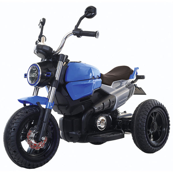 sconto Elektrisches Motorrad für Kinder 12V Miller Custom Blau