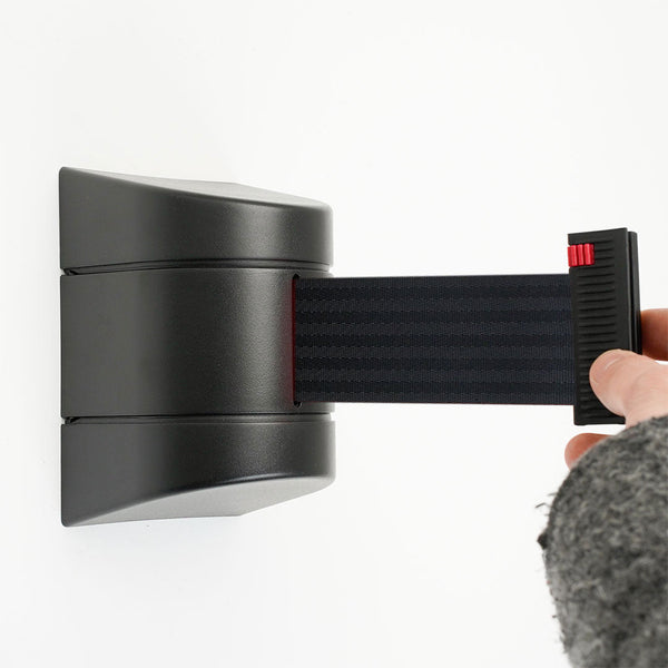 Tendinastro da Parete 5 m con Clip di Chiusura Nastro Nero online