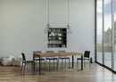 Consolle Allungabile 90-190x40x77 cm in Nobilitato Marrone