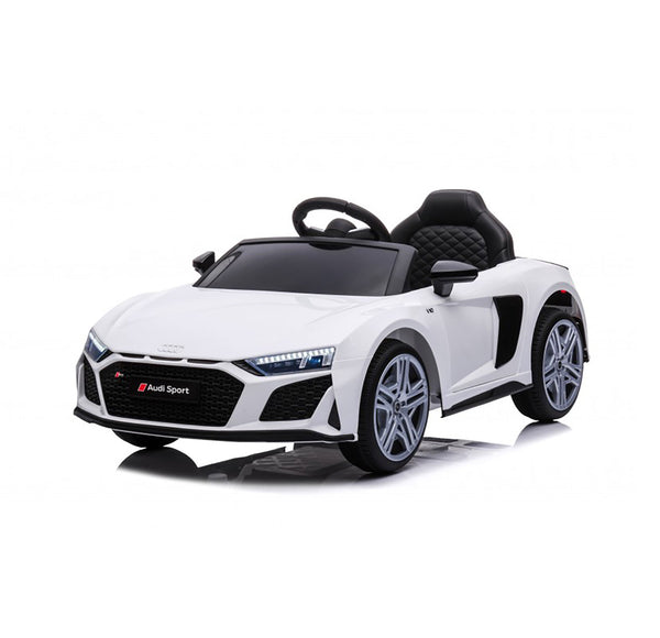prezzo Macchina Elettrica per Bambini 12V Licenza Ufficiale Audi R8 New Spyder con Telecomando e Sedile in pelle Bianco